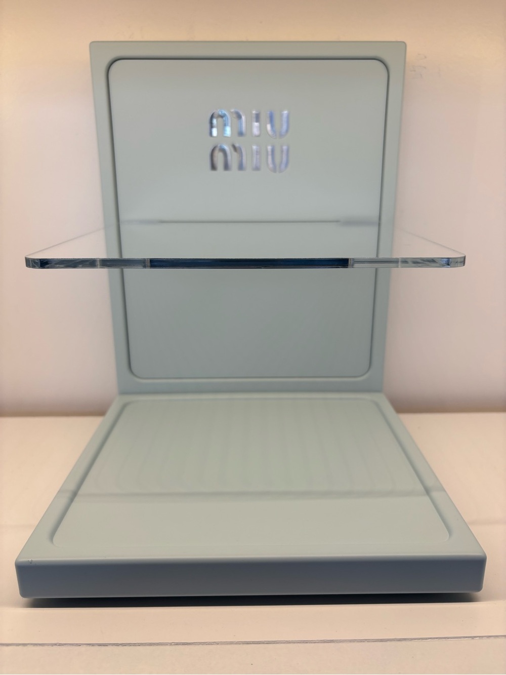 MIU MIU Pastel Blue Tablet & Accessory Stand